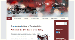 Desktop Screenshot of fenelonstationgallery.com